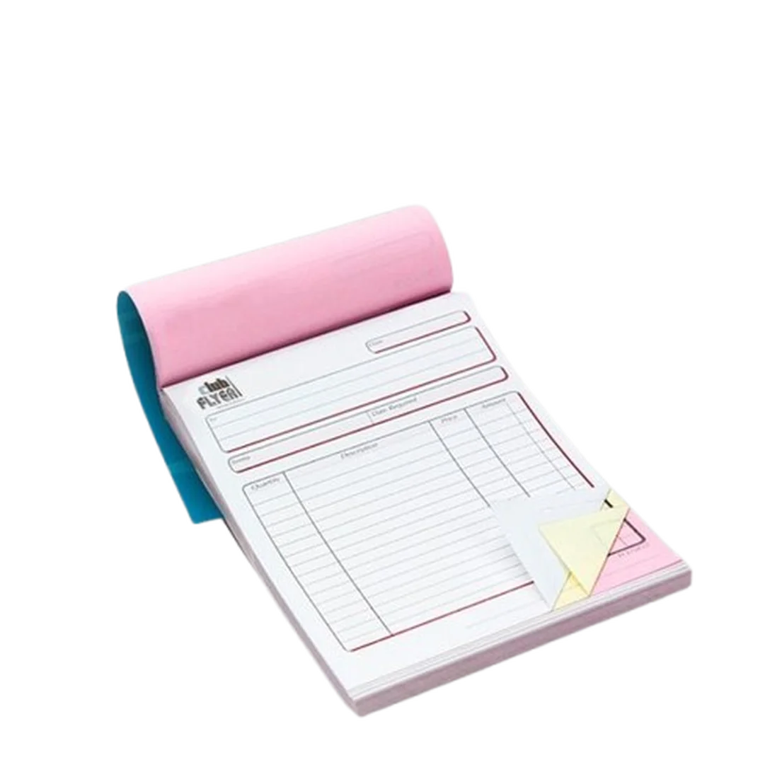 50 Formularios 1/4 de carta, papel sensibilizado
